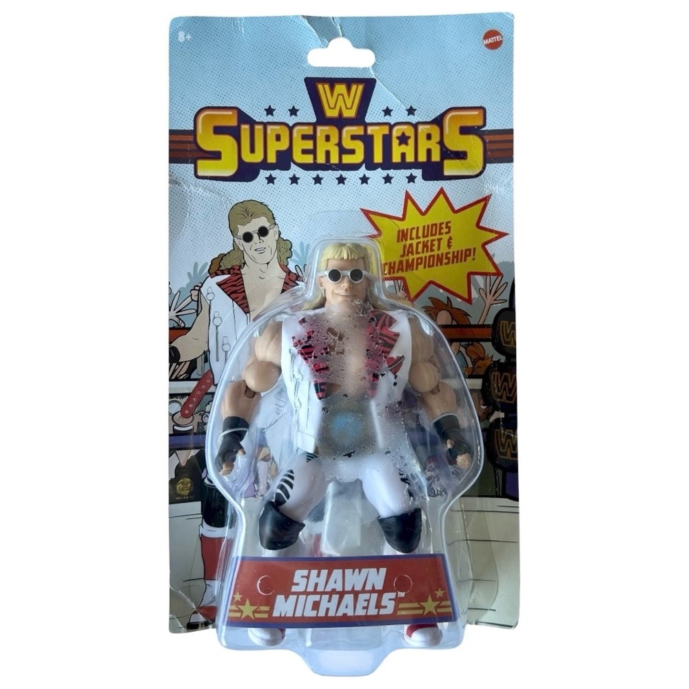 WWE Superstars Shawn Michaels Action Figure Toy Unopened